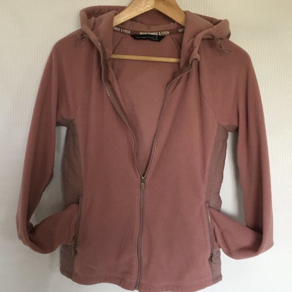 Abercrombie & Fitch Full Zip Hooded Jacket /Fleece - Picture 7 of 13